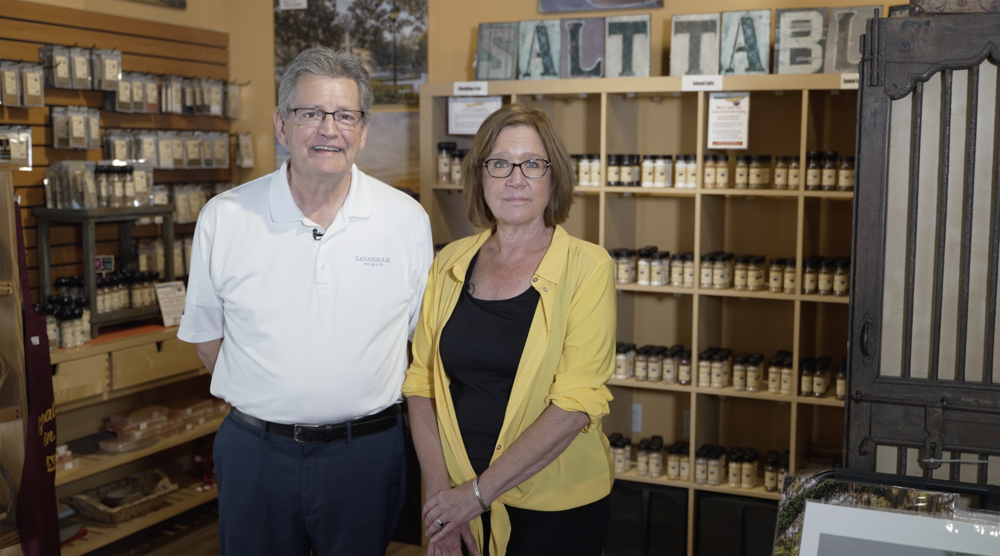 Dave and Carol Legasse of The Salt Table