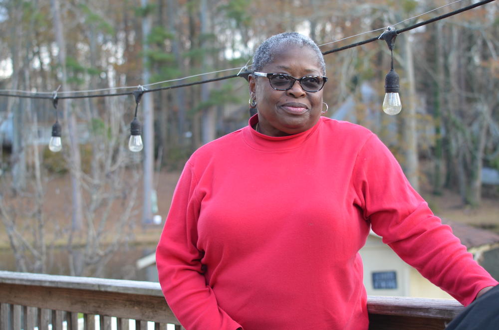 Cheryl Garcia at her home in Conyers on Dec. 18