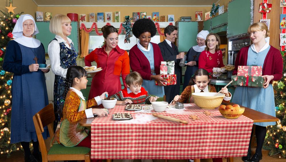 The cast of Call the Midwife.