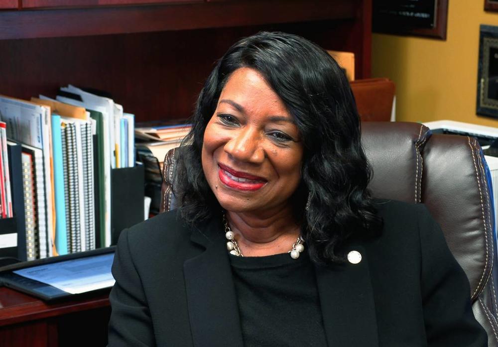 Carolyn Hugley, a state representative from Columbus, Georgia, was recently selected as the House minority leader in the Georgia General Assembly. Mike Haskey mhaskey@ledger-enquirer.com  