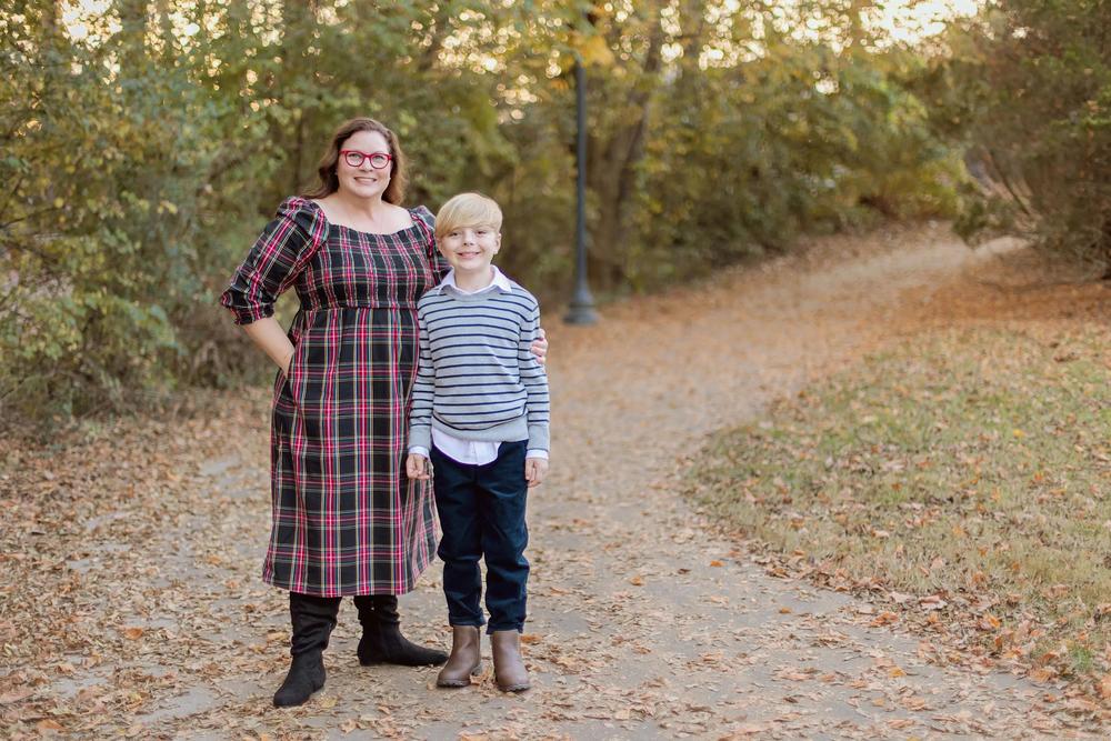 Jen Fisher’s son Raleigh lives with a congenital heart condition, which has left him with a weakened immune system. Raleigh has received all the recommended vaccines for a child his age, but his mother still worries about potential exposures given faltering vaccination rates in Tennessee. Even a weakened form of a virus could send him to the emergency room.(Sarah Jones Portraits)