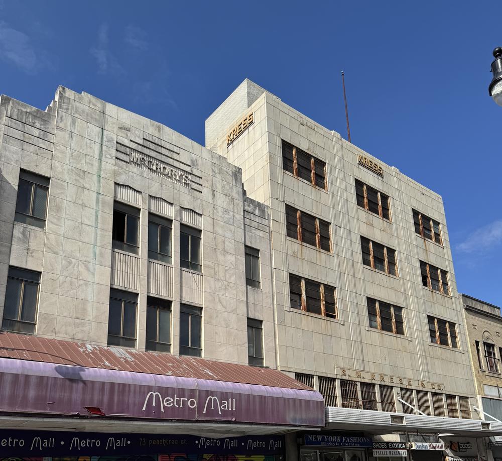 Former Kress, McCrorys Department Store Building in Atlanta