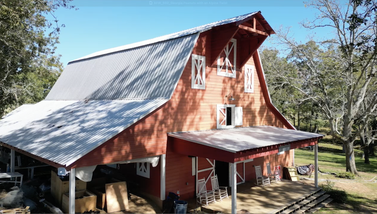 A farmhouse