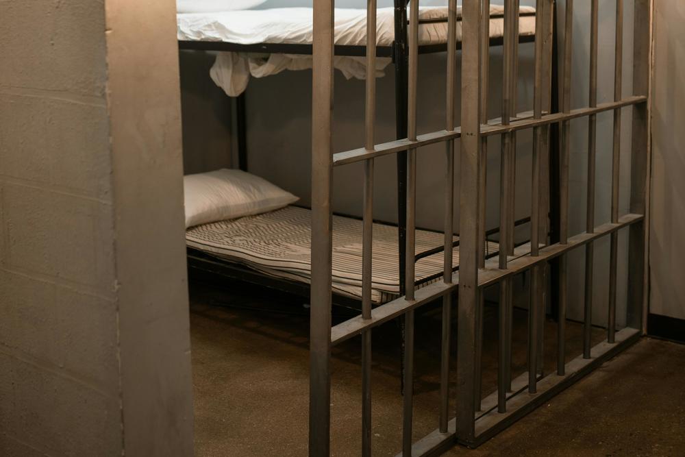 Jail cell. Credit: Pexels