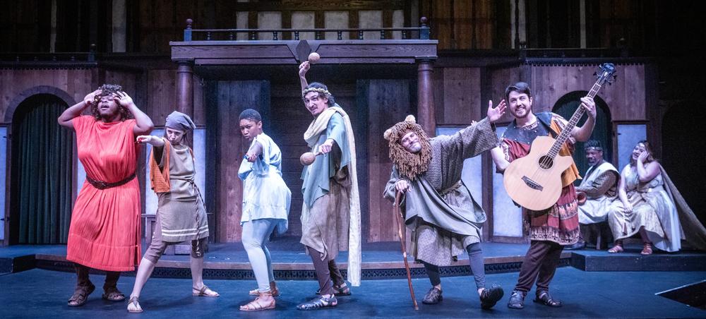 Actors perform in ASC's A Midsummer Night's Dream