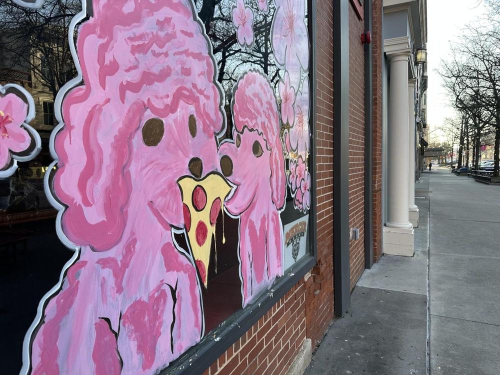 Fatty’s Pizza at Cherry and Second streets is just one of the downtown Macon businesses to Paint Macon Pink for the Cherry Blossom Festival March 21-30.