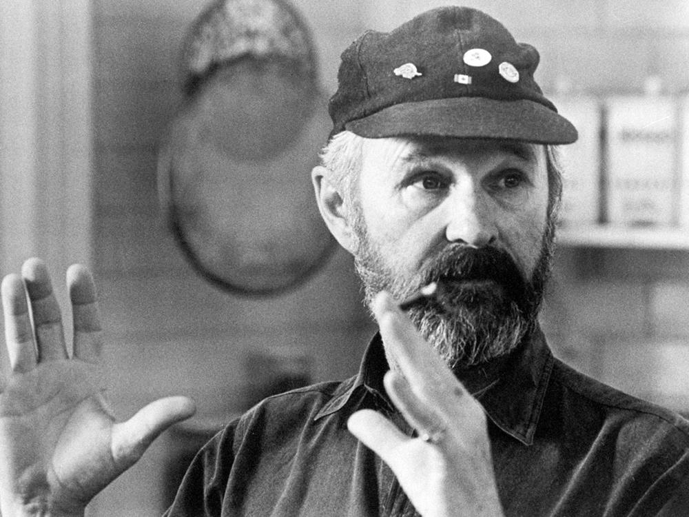 Norman Jewison, shown here on the set of 1987's <em>Moonstruck</em>, was born in Toronto and served in the Canadian navy during World War II.