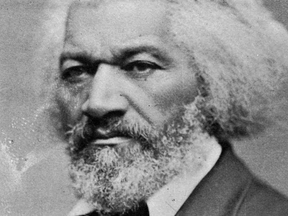 A statue of the abolitionist and writer Frederick Douglass, pictured here, was torn from its base in Rochester, N.Y., on the anniversary of his famous speech 