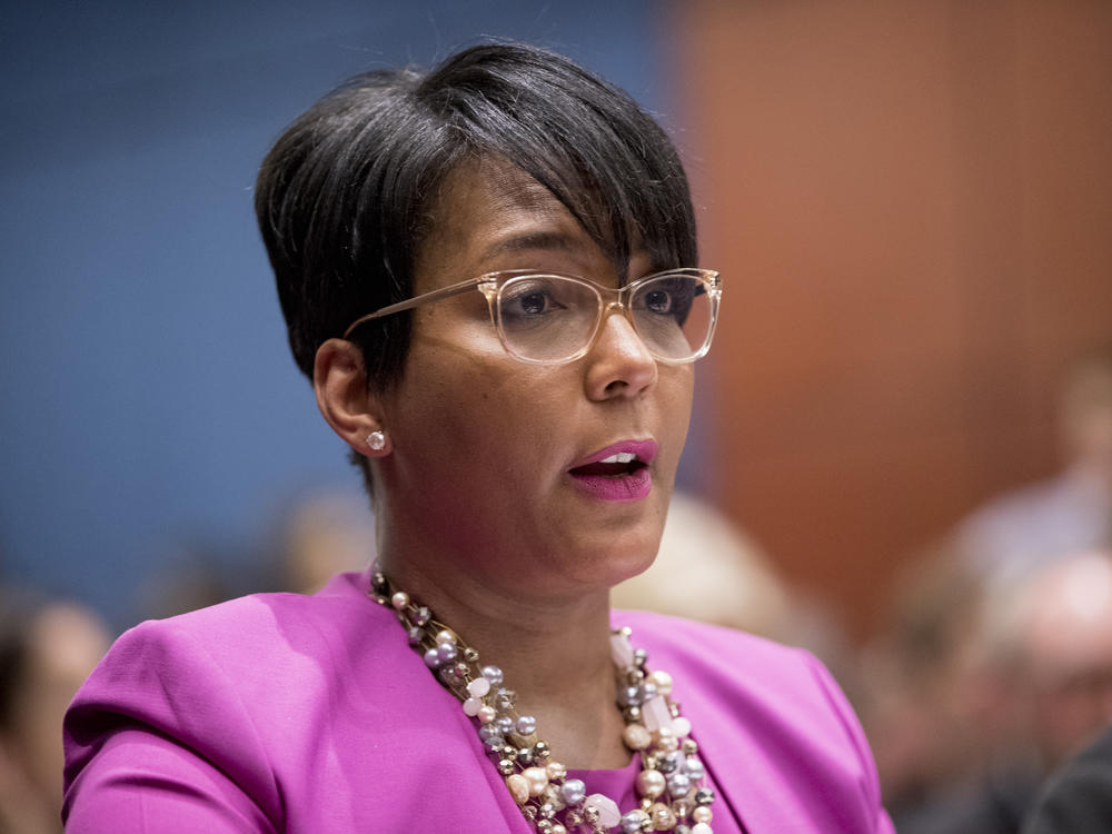 Atlanta Mayor Keisha Lance Bottoms condemned weekend violence that included the killing of an 8-year-old girl. 