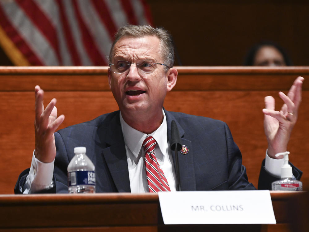Rep. Doug Collins, R-Ga., speaks during a House Judiciary Committee markup of the Justice in Policing Act of 2020 on Capitol Hill last month.