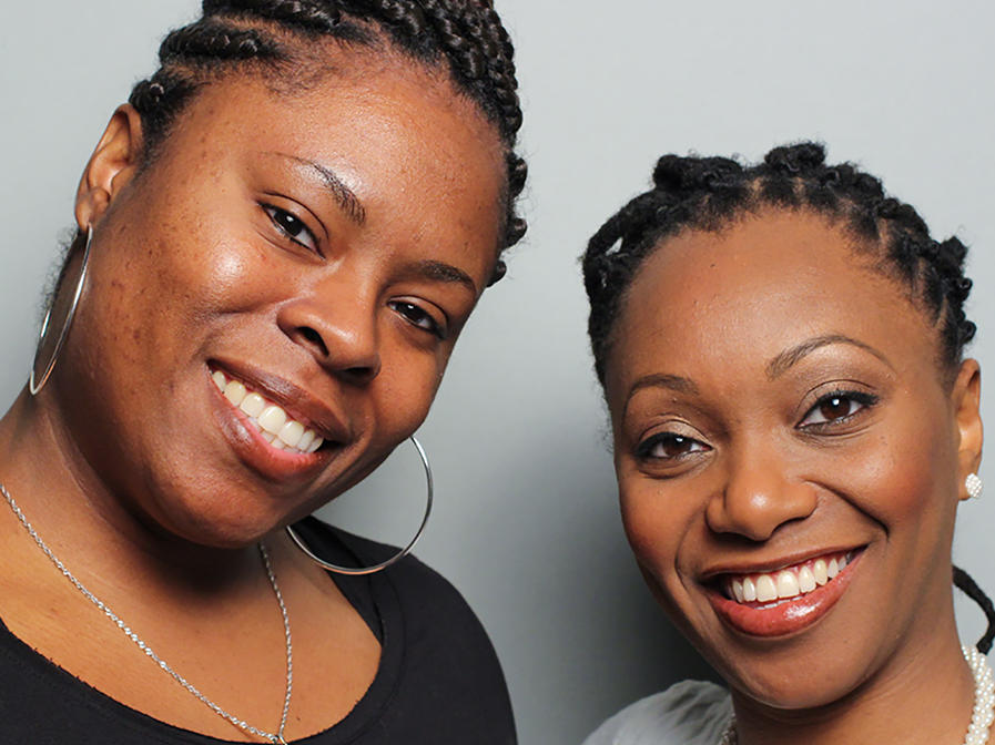 Hadiyah-Nicole Green and Tenika Floyd at their StoryCorps interview in Atlanta in January 2017.