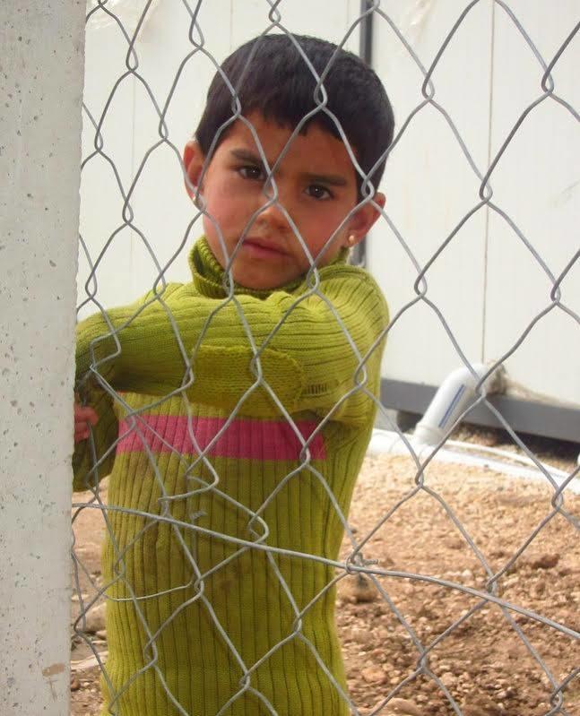 Kurdish refugee camp in southeast Turkey on the border of Kobani, Syria.