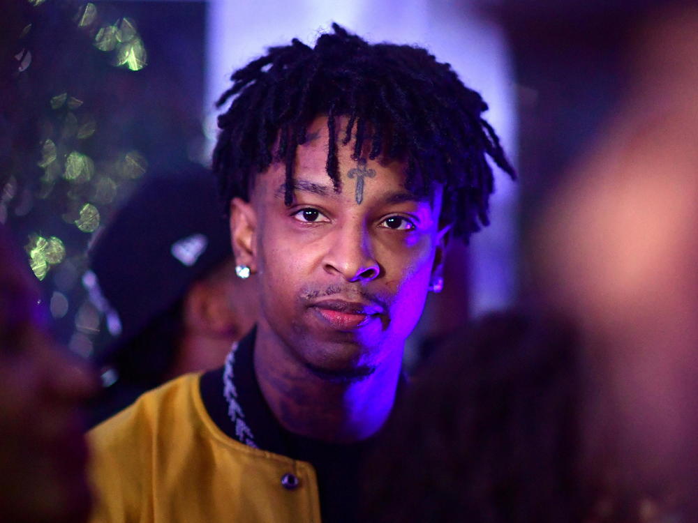 Rapper 21 Savage claims US immigration officials are trying to