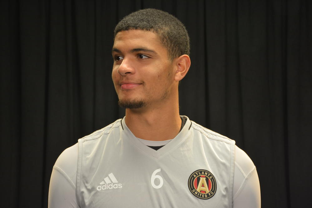 Miles Robinson, a 19-year-old defender on Atlanta United from Massachusetts.