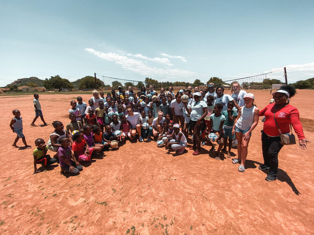 The A5 Volleyball Club of Alpharetta visited rural villages of Botswana in Nov. 2019.