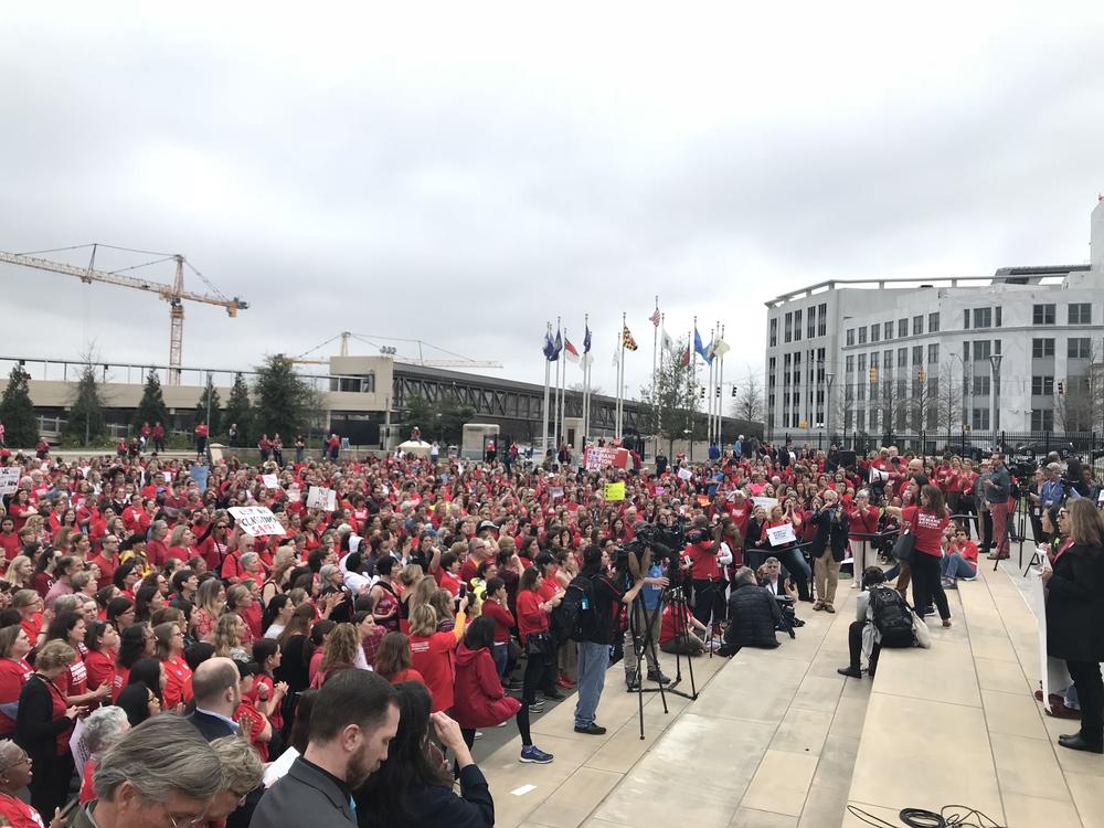 The annual event for Moms Demand Action For Gun Sense draws a record crowd this year. 