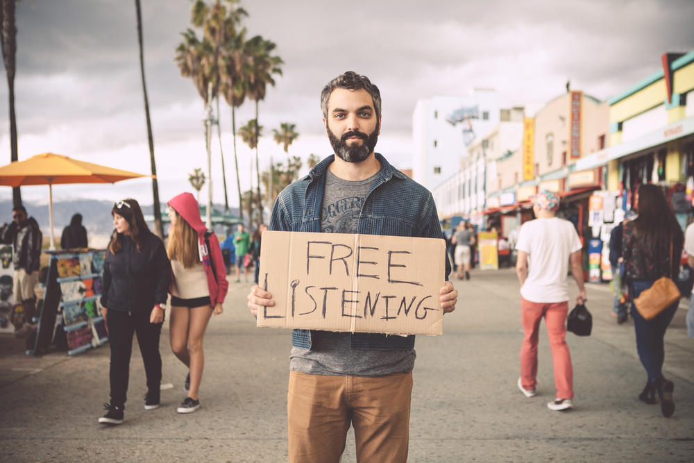 Benjamin Mathes created Free Listening Day. The first one in 2015 generated free listening in 13 countries.