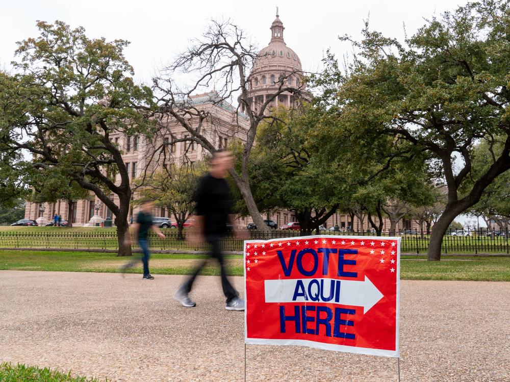 In Texas, vote-by-mail is only available to people over 65, not present in the state on election day, or who have a disability.