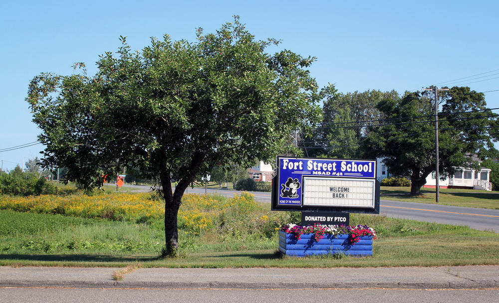 Fort Street Elementary School in Aroostook County, Maine, welcomed students back to school for in-person classes in mid-August.