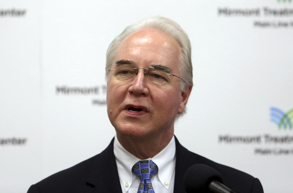 Federal investigators say they are reviewing Health and Human Services Secretary Tom Price's recent use of costly charter flights on official business to see if it complied with government travel regulations. 