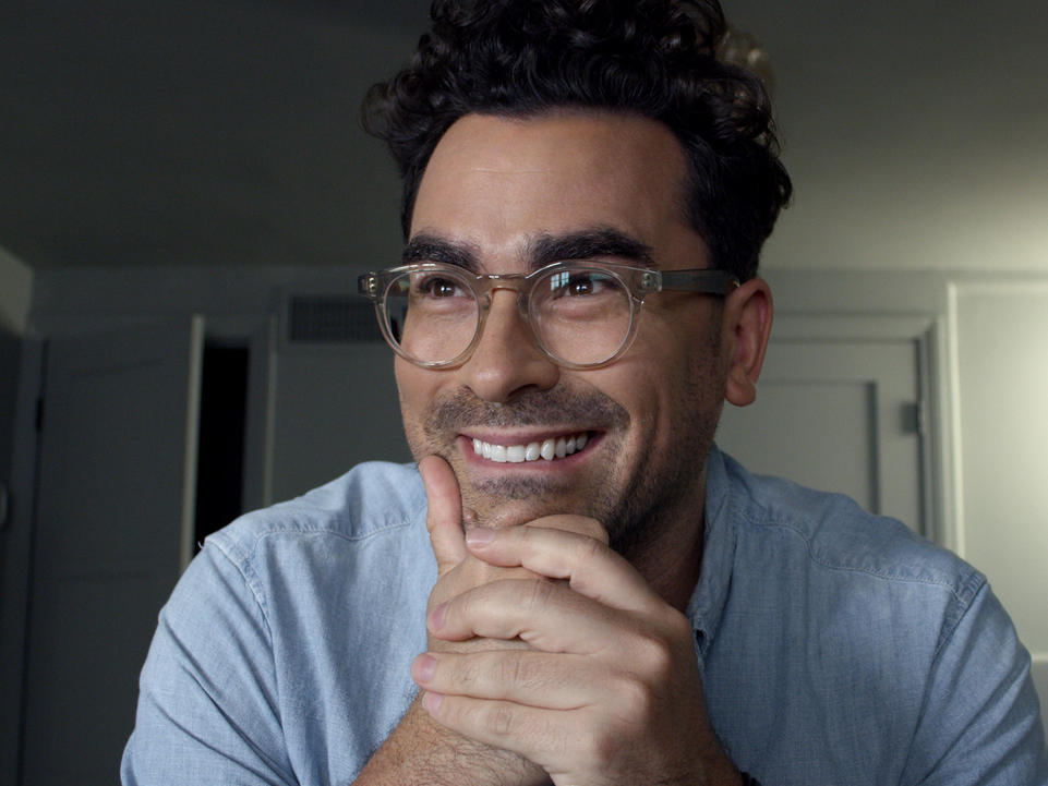 Dan Levy performs the most effective of the five monologues in HBO's <em>Coastal Elites</em>.