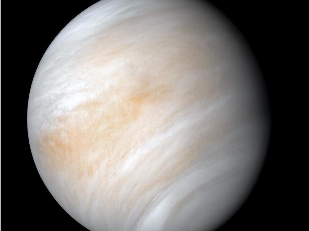 The images used to create this view of Venus were acquired by the Mariner 10 craft on Feb. 7 and 8, 1974. Decades after the Mariner 2 flew by the planet in 1962, much about the planet remains unknown.