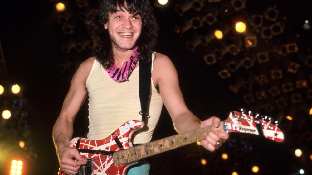Eddie Van Halen performing in 1986.