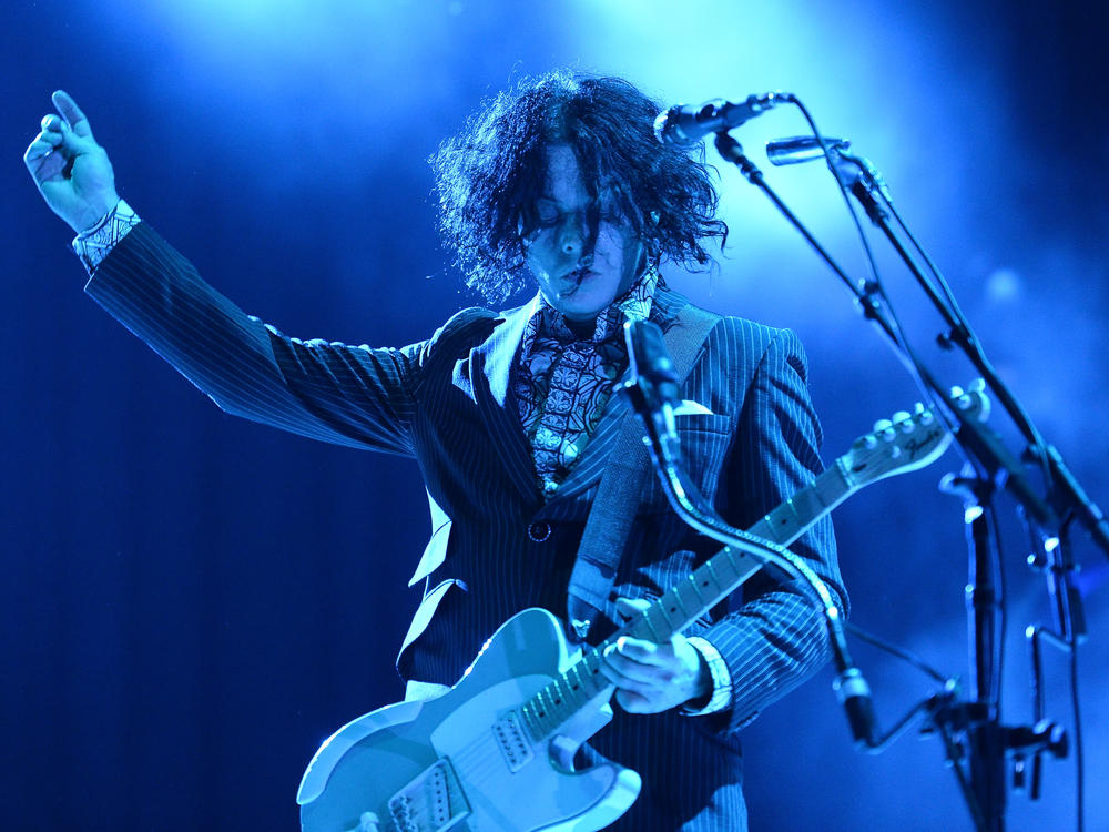 Jack White performs during the 2014 Bonnaroo Music & Arts Festival. This week, he will perform as <em>SNL</em>'s musical guest.