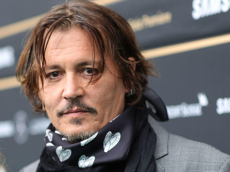 Johnny Depp attends a film premiere in Zurich, Switzerland on Oct. 2.