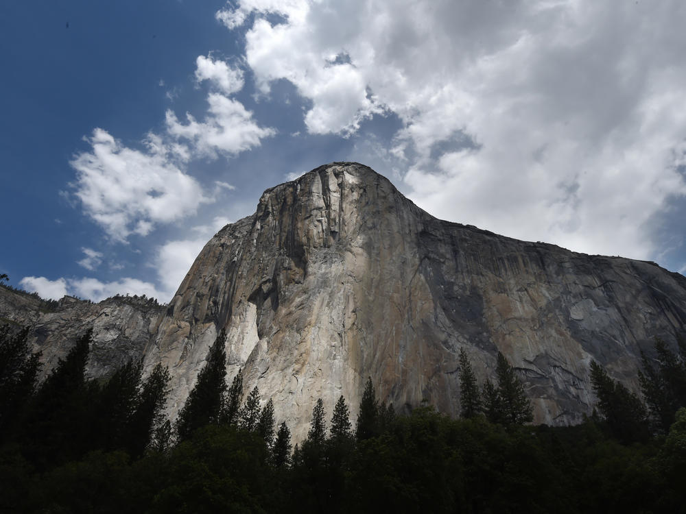 Emily Harrington became the first woman to climb, in less than one day, the Golden Gate route of El Capitan in Yosemite National Park, pictured here in June 2015.