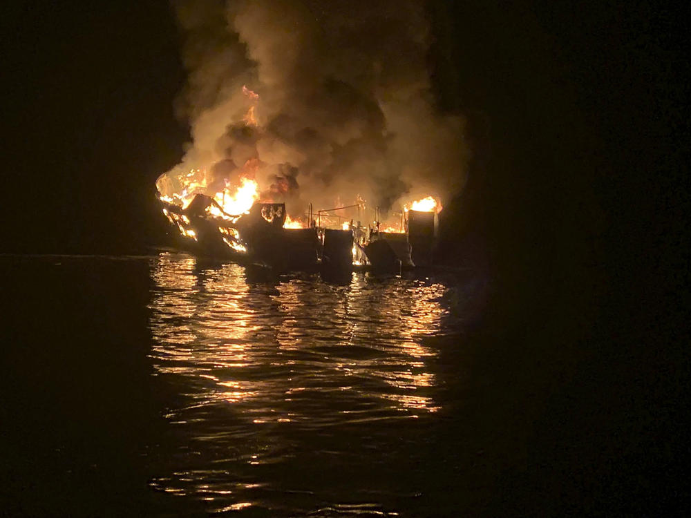 The captain of the dive boat that caught fire last September was charged with 34 counts of seaman's manslaughter after prosecutors found his failure to follow safety rules during the three-day diving trip resulted in the death of 33 passengers and one crew member.