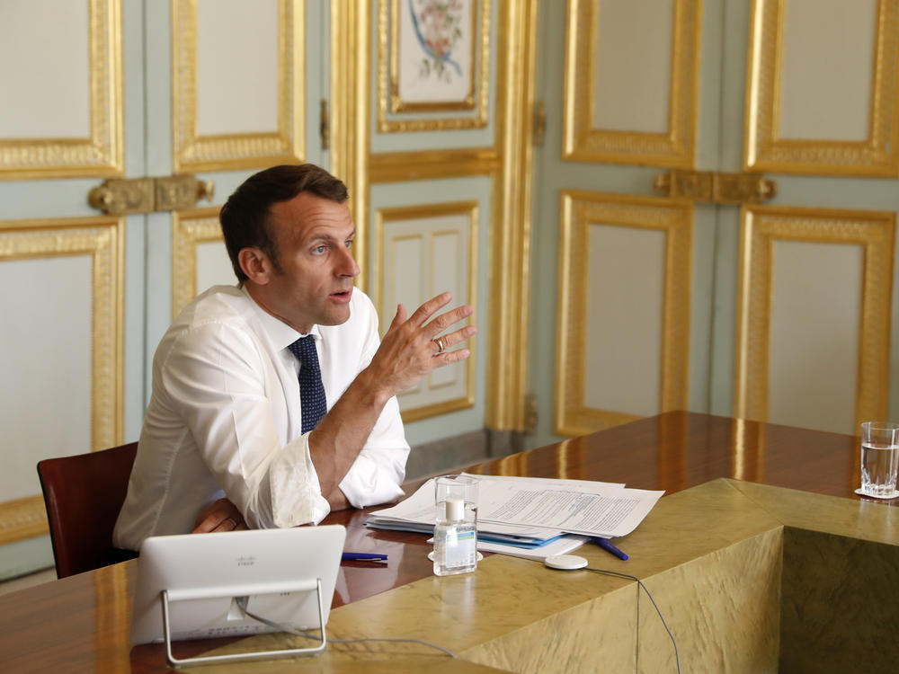 French President Emmanuel Macron will isolate himself for seven days after testing positive for the coronavirus.