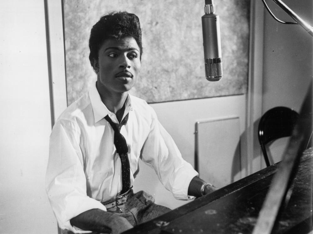 Little Richard in the studio, circa 1959.