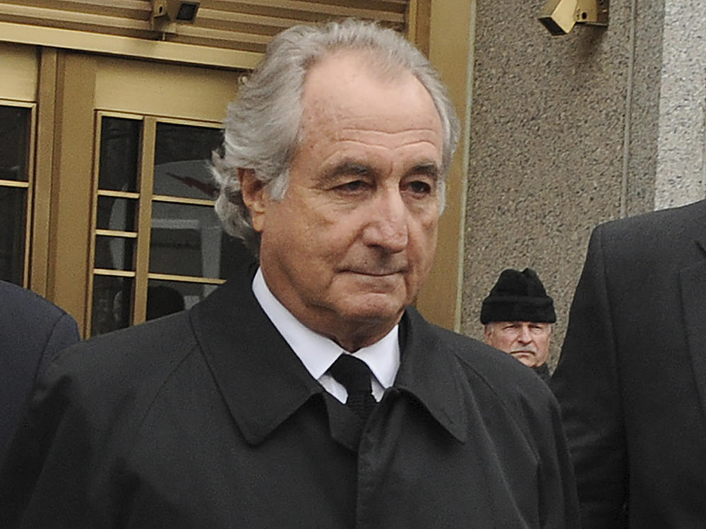Bernard Madoff, shown here in 2009, died Wednesday in a federal prison facility in North Carolina.