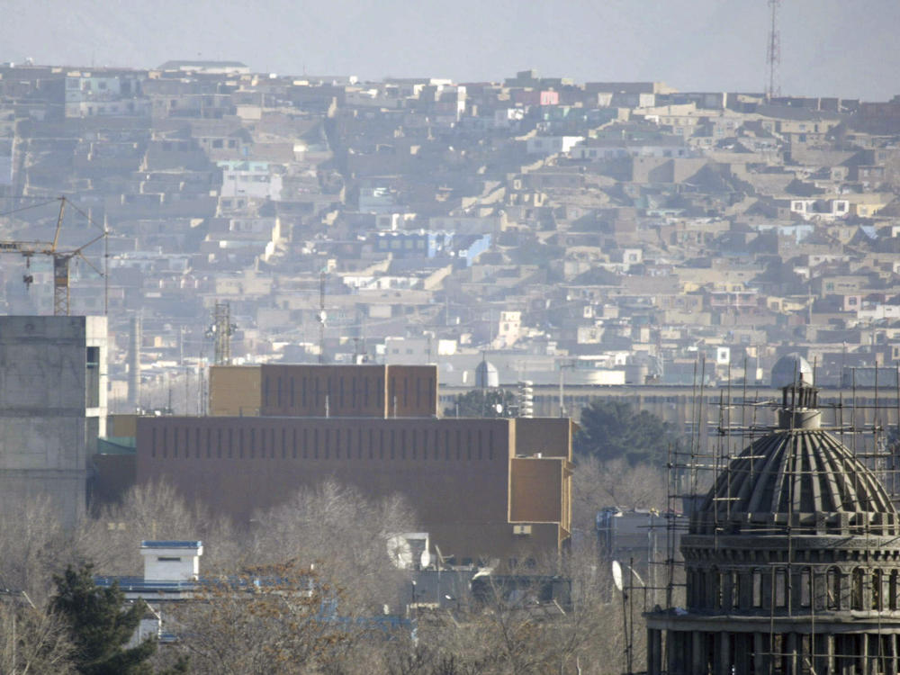 A general view of the U.S. Embassy in Kabul in 2013. The State Department announced Tuesday 