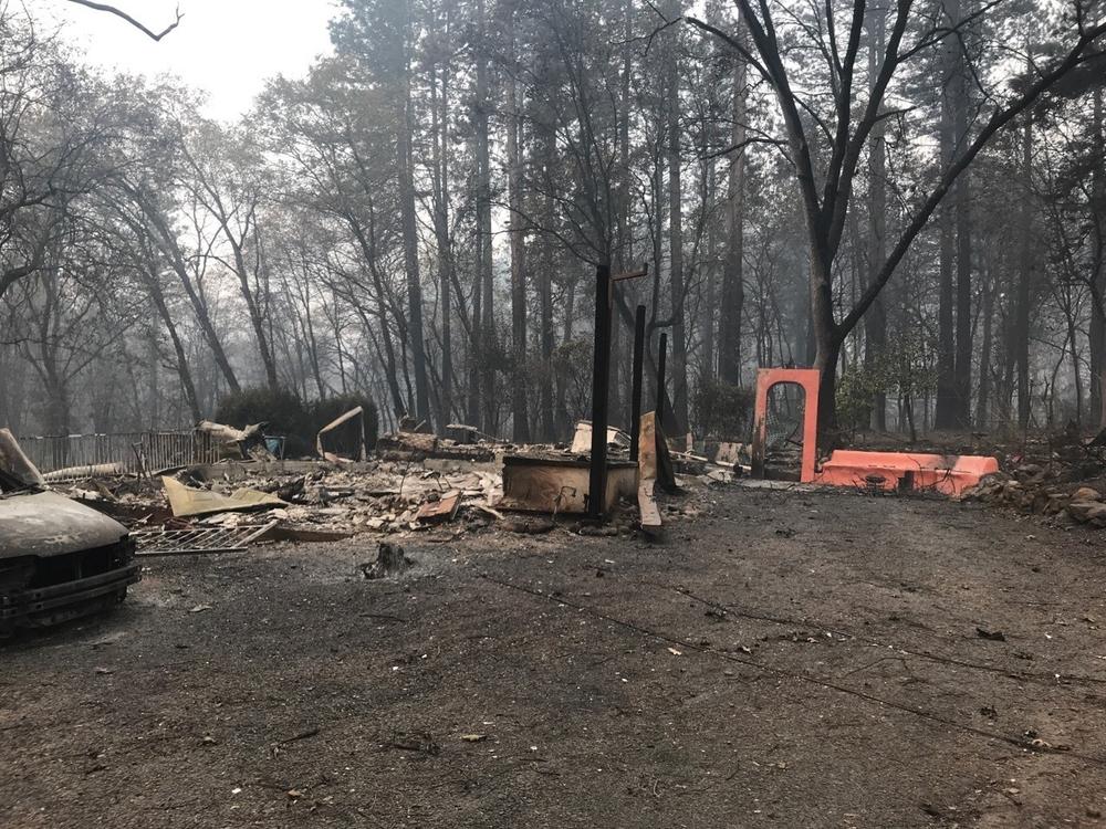 Bill Cook's family home in Paradise, Calif., was destroyed by the Camp Fire in 2018. Like the vast majority of 67,000 fire victims of multiple PG&E-related fires, Cook's family has yet to see a dime.<em> </em>