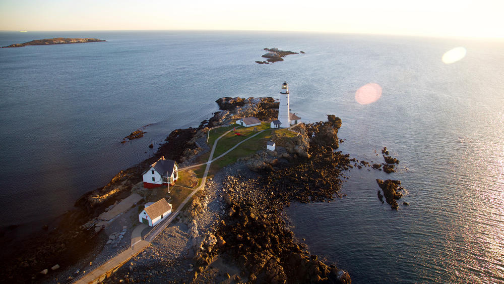 Boston Harbor's islands are threatened by climate change