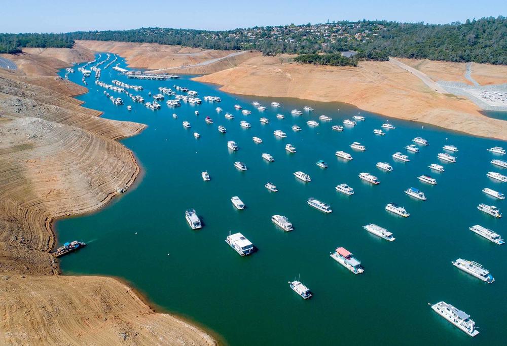 Western snowpacks are melting earlier, which in turn boosts  evaporation and leads to less runoff reaching reservoirs such as California's Lake Oroville.