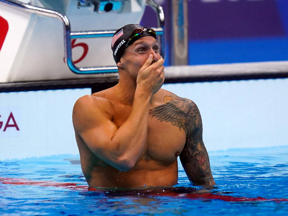 U.S. Swimmer Caeleb Dressel Wins His FirstEver Individual Olympic Gold