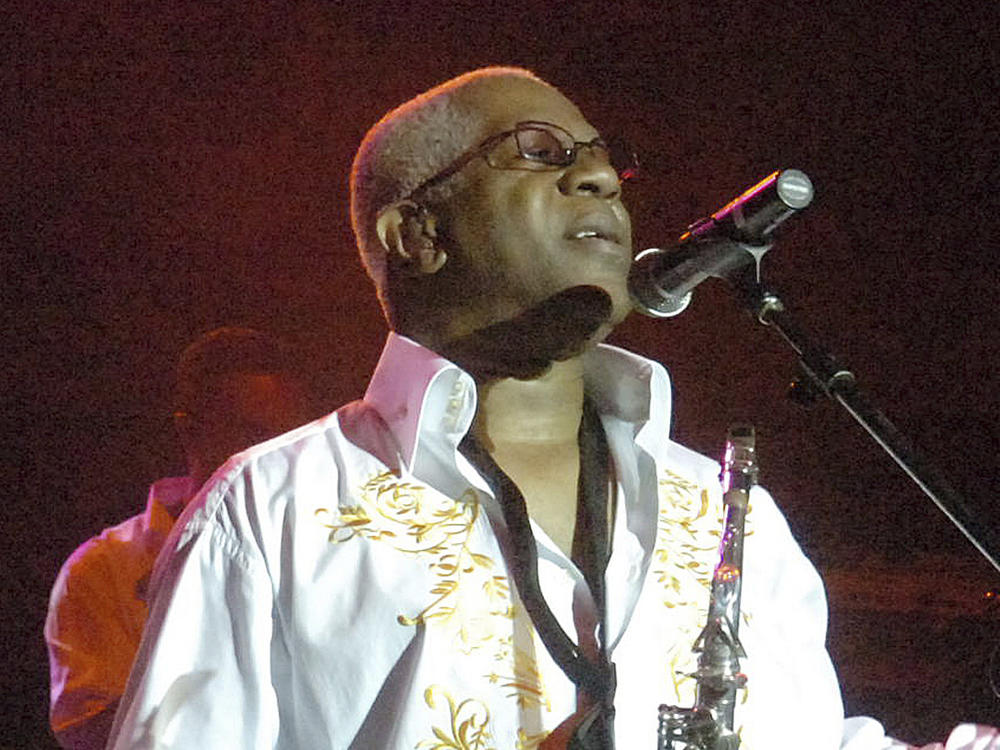 Dennis Thomas performs with Kool & the Gang at a 2008 concert in Bethlehem, Pa.