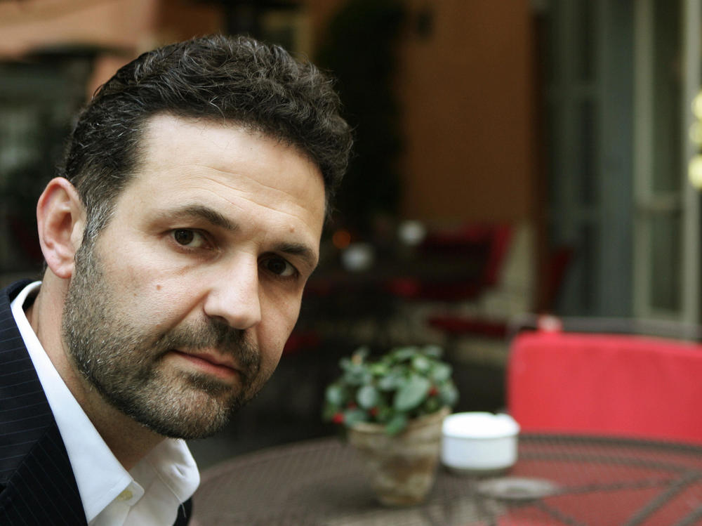 Afghan-born American novelist Khaled Hosseini, photographed in Rome in 2008.