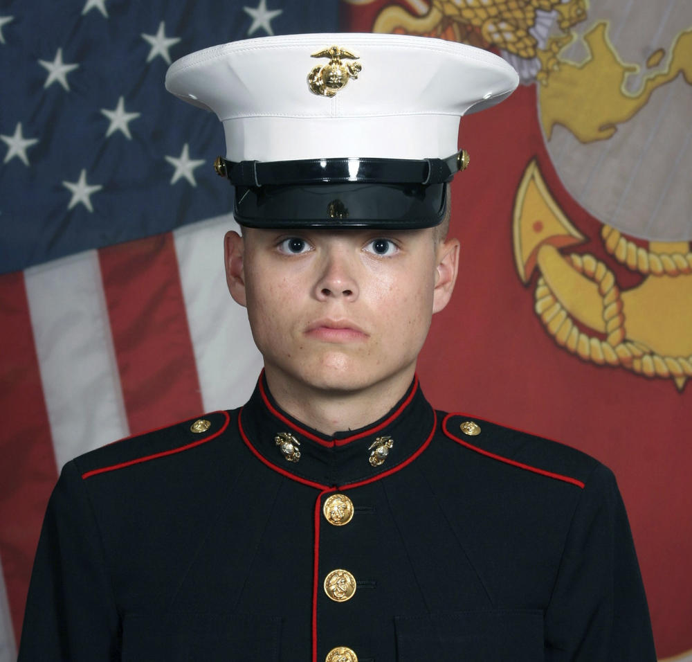 Marine Corps Lance Cpl. Jared M. Schmitz of Missouri was among the 13 service members who died in an explosion in Kabul last week.