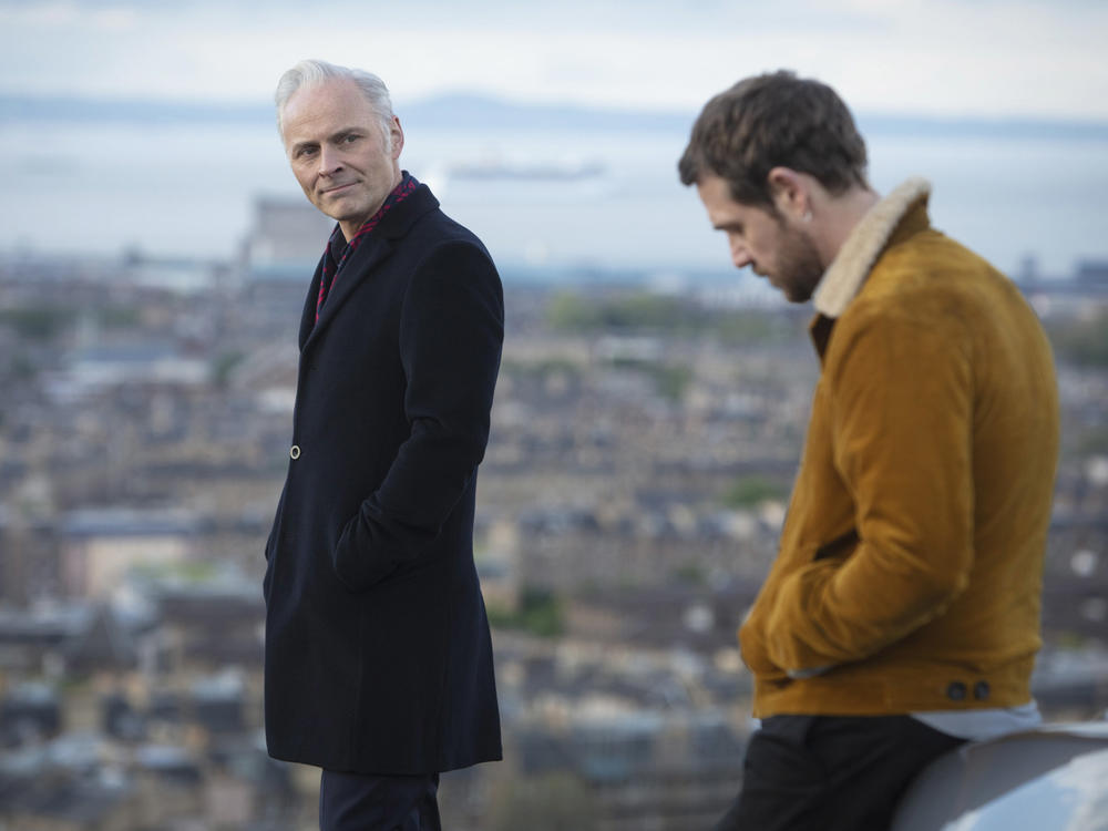 In the PBS Masterpiece series <em>Guilt</em>, Max (Mark Bonnar) and Jake (Jamie Sives) accidentally kill a man and then decide to cover up the crime. The series debuts Sept. 5.