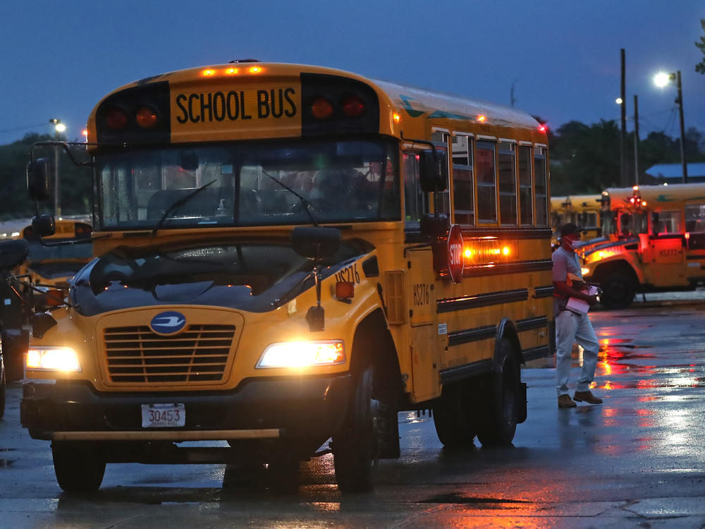 A shortage of school bus drivers for the Boston Public Schools has led to some delays this month. Gov. Charlie Baker is calling up National Guard members to help alleviate the shortage in some areas of the state.