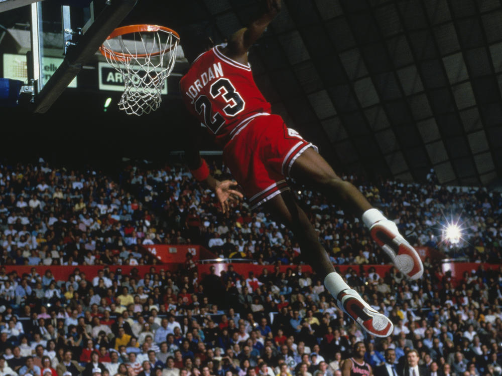 The shoes from Michael Jordan s rookie season sold for a record 1.47 million Georgia Public Broadcasting