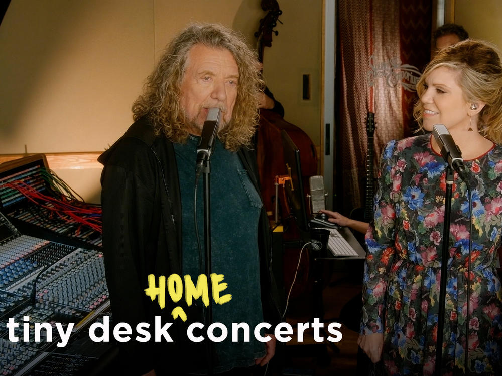 Robert Plant and Alison Krauss perform a Tiny Desk (home) concert.