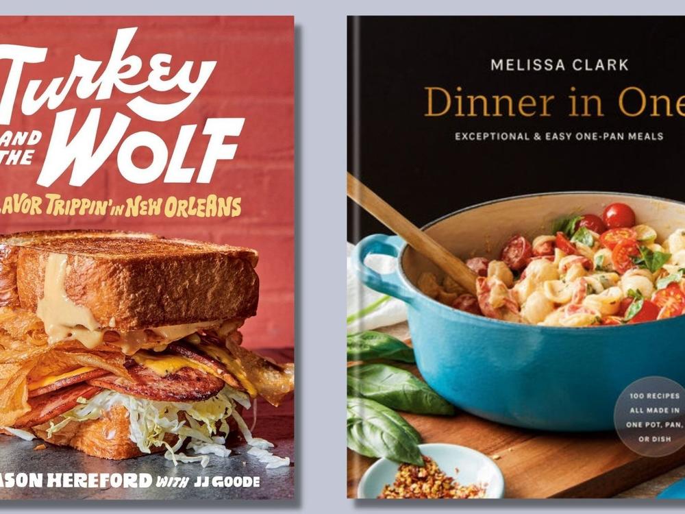 Turkey and the Wolf by Mason Hereford; Dinner in One by Melissa Clark