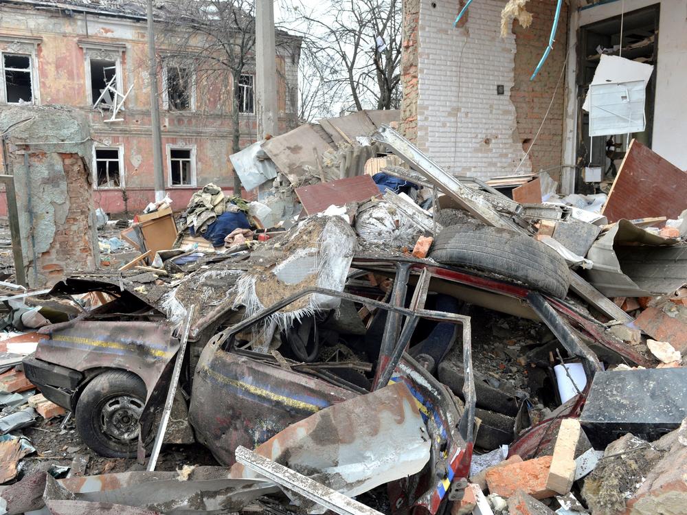 Ukraine's second-biggest city, Kharkiv, has taken massive damage from Russian shelling.