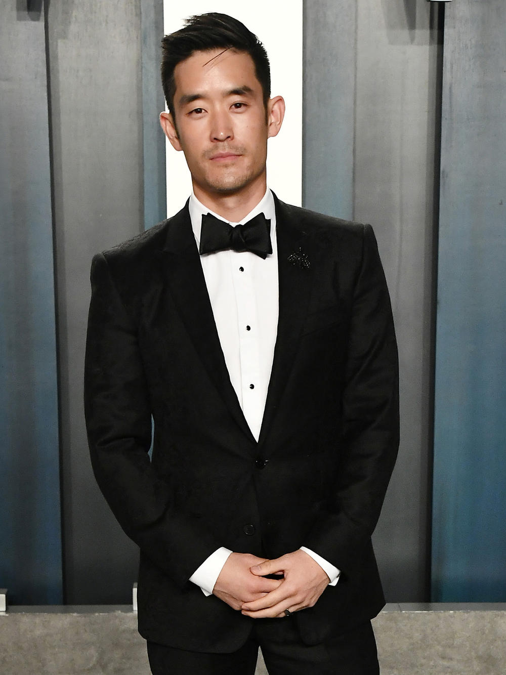Mike Moh attends the 2020 Vanity Fair Oscar Party hosted by Radhika Jones at Wallis Annenberg Center for the Performing Arts on February 09, 2020 in Beverly Hills, California.