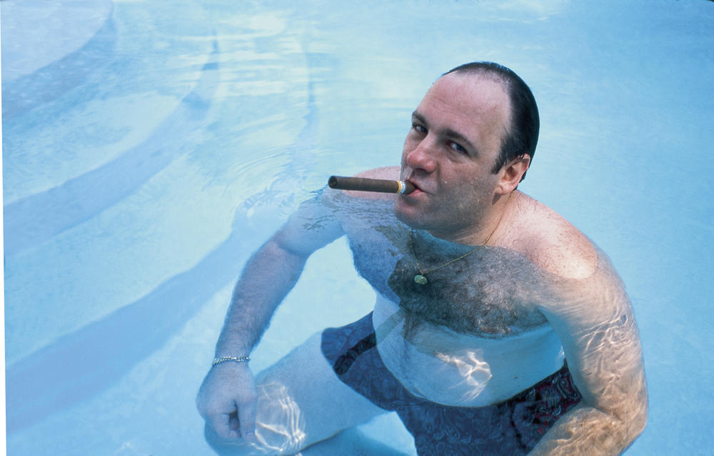 James Gandolfini as Tony Soprano in a 1999 publicity photo.